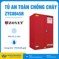 Tủ An Toàn Chống Cháy Zoyet ZYC0045R | 170 Lít (45 Gal)