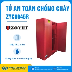 Tủ An Toàn Chống Cháy Zoyet ZYC0045R | 170 Lít (45 Gal)