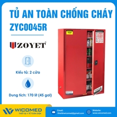 Tủ An Toàn Chống Cháy Zoyet ZYC0045R | 170 Lít (45 Gal)