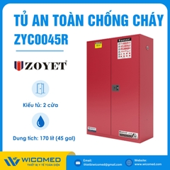 Tủ An Toàn Chống Cháy Zoyet ZYC0045R | 170 Lít (45 Gal)
