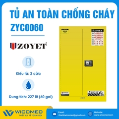 Tủ An Toàn Chống Cháy Zoyet ZYC0060 | 227 Lít (60 Gal)
