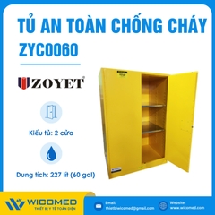 Tủ An Toàn Chống Cháy Zoyet ZYC0060 | 227 Lít (60 Gal)