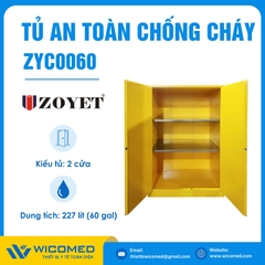 Tủ An Toàn Chống Cháy Zoyet ZYC0060 | 227 Lít (60 Gal)