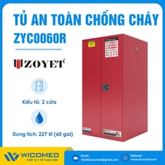 Tủ An Toàn Chống Cháy Zoyet ZYC0060R | 227 Lít (60 Gal)