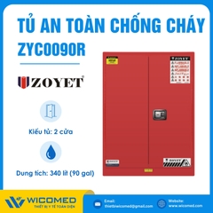 Tủ An Toàn Chống Cháy Zoyet ZYC0090R | 340 Lít (90 Gal)