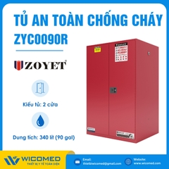 Tủ An Toàn Chống Cháy Zoyet ZYC0090R | 340 Lít (90 Gal)
