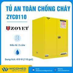 Tủ An Toàn Chống Cháy Zoyet ZYC0110 | 410 Lít (110 Gal)