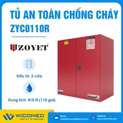 Tủ An Toàn Chống Cháy Zoyet ZYC0110R | 410 Lít (110 Gal)
