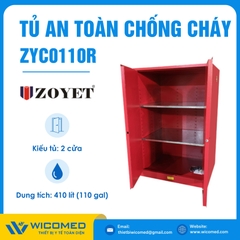 Tủ An Toàn Chống Cháy Zoyet ZYC0110R | 410 Lít (110 Gal)
