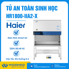 Tủ An Toàn Sinh Học Cấp 2 Haier HR1800-IIA2-X | Smart IoT
