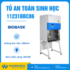 Tủ An Toàn Sinh Học Cấp II 700mm Biobase 11231BBC86