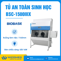 Tủ An Toàn Sinh Học Cấp III 1.79m Biobase BSC-1500IIIX