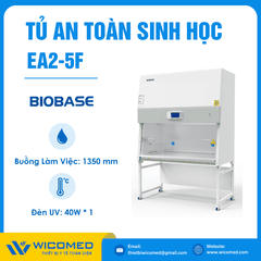 Tủ An Toàn Sinh Học Cấp II 1500mm Biobase EA2-5F (Màn Hình Cảm Ứng)