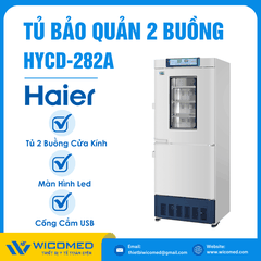 Tủ Bảo Quản 2 Buồng 2-8 độ Haier HYCD-282(A) | 282 lít