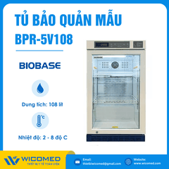 Tủ Bảo Quản Dược Phẩm - Vắc Xin 108 Lít Biobase BPR-5V108