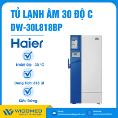 Tủ Lạnh Âm 30 Độ Haier DW-30L818 Và DW-30L818BP | 818 Lít
