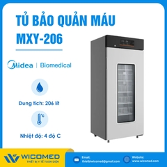 Tủ Bảo Quản Máu 4 Độ C 206 Lít Midea MXY-206