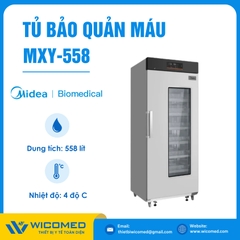 Tủ Bảo Quản Máu 4 Độ C 558 Lít Midea MXY-558
