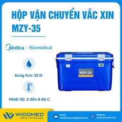 Hộp Vận Chuyển Vacxin/ Dược 2-8 độ C MZY-35 | 35 Lít
