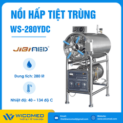 Nồi Hấp Tiệt Trùng Dung Tích Lớn 280 Lít Jibimed WS-280YDC