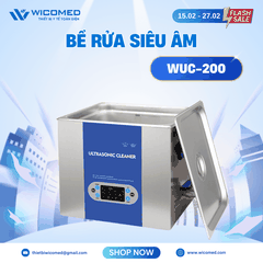 Bể Rửa Siêu Âm 20 Lít Jiayuanda WUC-200
