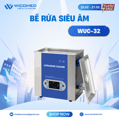 Bể Rửa Siêu Âm 3.2 Lít Jiayuanda WUC-32