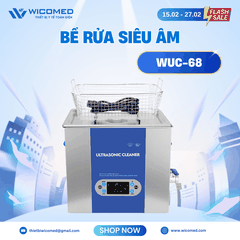 Bể Rửa Siêu Âm 6.8 Lít Jiayuanda WUC-68