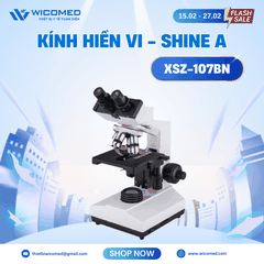 Kính Hiển Vi Sinh Học 2 Mắt Shine A XSZ-107BN