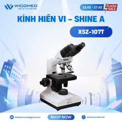 Kính Hiển Vi Sinh Học 2 Mắt Shine A XSZ-107T