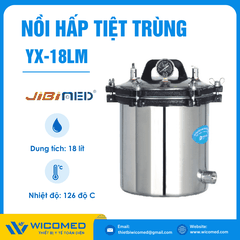 Nồi Hấp Tiệt Trùng Để Bàn 18 Lít Jibimed YX-18LM