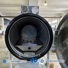 Nồi Hấp Tiệt Trùng Kiểu Ngang Jibimed AC-400YA | 400 Lít