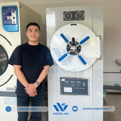 Nồi Hấp Tiệt Trùng Nằm Ngang Jibimed AC-200YB | 200 Lít