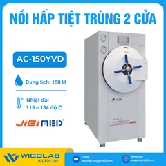 Nồi Hấp Tiệt Trùng 2 Cửa Sấy Chân Không Jibimed AC-150YVD | 150 Lít
