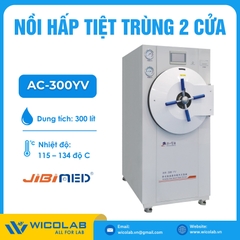 Nồi Hấp Tiệt Trùng 2 Cửa Sấy Chân Không Jibimed AC-300YVD | 300 Lít
