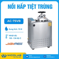 Nồi Hấp Tiệt Trùng Sấy Chân Không Tự Động Jibimed AC-75VB | 75 Lít