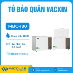 Tủ Lạnh Bảo Quản Vacxin Chuyên Dụng Kiểu Ngang MBC-180 | 180 Lít