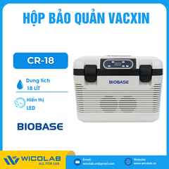 Hộp Bảo Quản Vacxin Di Động Biobase CR-18 | 18 Lít
