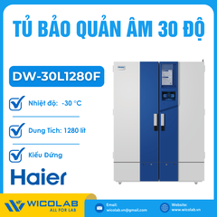 Tủ Bảo Quản Sinh Phẩm -30 Độ Haier DW-30L1280F | 1280 Lít