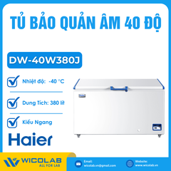 Tủ Bảo Quản -40 Độ C Haier DW-40W380J | 380 Lít