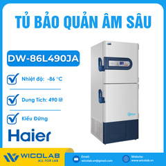 Tủ Bảo Quản Âm Sâu -86 Độ C Haier DW-86L490JA | 490 Lít