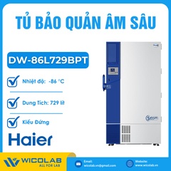 Tủ Bảo Quản Âm Sâu -86 Độ C Haier DW-86L729BPT | 729 Lít