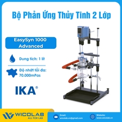 Bộ Phản Ứng Thủy Tinh 2 Lớp IKA - Đức EasySyn 1000 Advanced | 1000ml