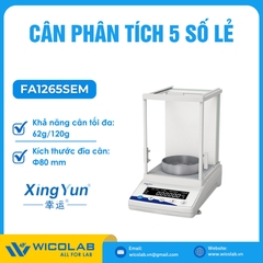 Cân Phân Tích 5 Số Lẻ Xingyun - Trung Quốc FA1265SEM | 62g/120g - 0.00001g