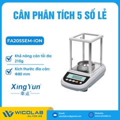 Cân Phân Tích 5 Số Lẻ Xingyun - Trung Quốc FA205SEM-ION | Bộ Khử ION