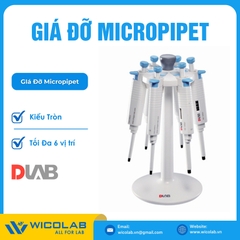 Giá Để Micropipet Dlab Mỹ | Kiểu Tròn - Tối Đa 6 Vị Trí