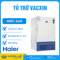 Tủ Lạnh Bảo Quản Vacxin HBC-240 Haier | 240 Lít
