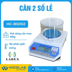 Cân Kỹ Thuật 2 Số Lẻ Labex Anh HC-B5002 | 500g - 0.01g