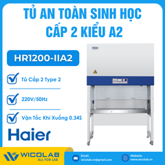 Tủ An Toàn Sinh Học Cấp 2 Kiểu A2 Haier HR1200-IIA2 | 1.2M