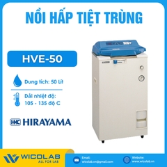 Nồi Hấp Tiệt Trùng Hirayama - Nhật Bản HVE-50 | 50 Lít