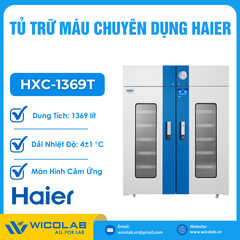 Tủ Trữ Máu Chuyên Dụng Cải Tiến Haier HXC-1369T | 1369 Lít
